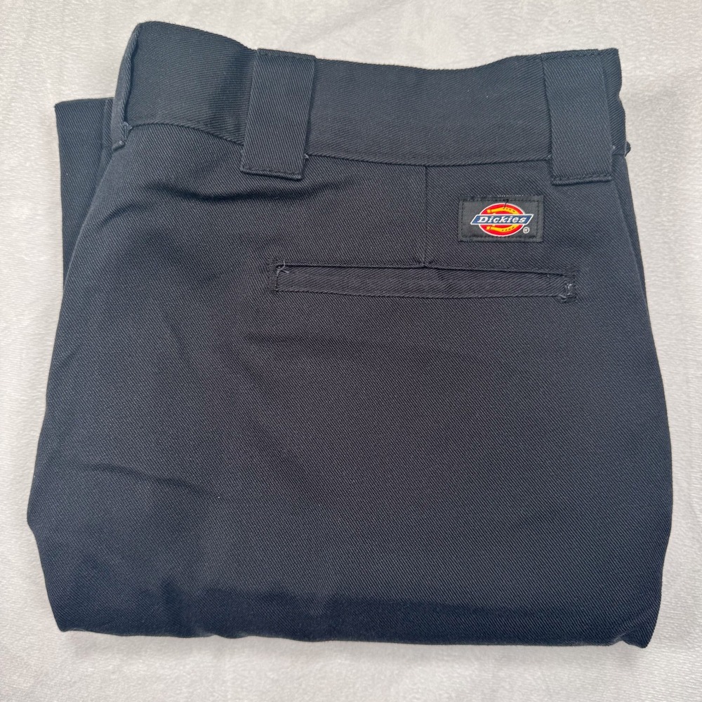 DICKIES Men's Size 40x32 874 FLEX Original‎ Fit Black Stretch Work Pants